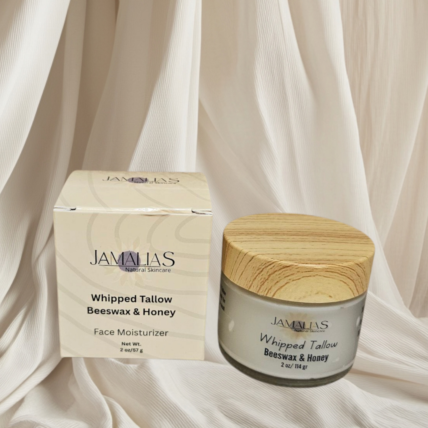 Whipped Tallow Beeswax & Honey Face Cream