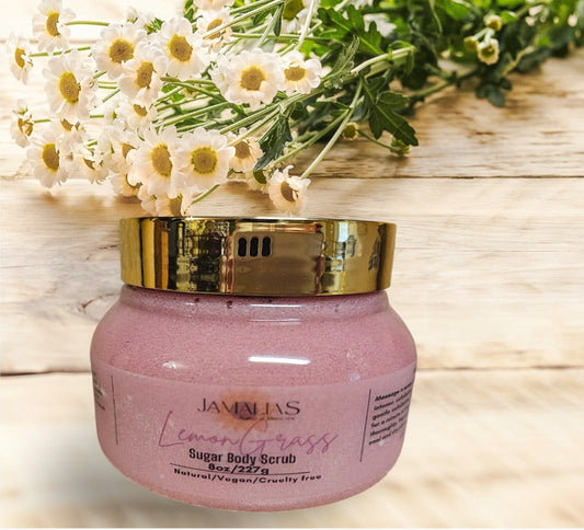 Lemongrass Foaming Sugar scrubs