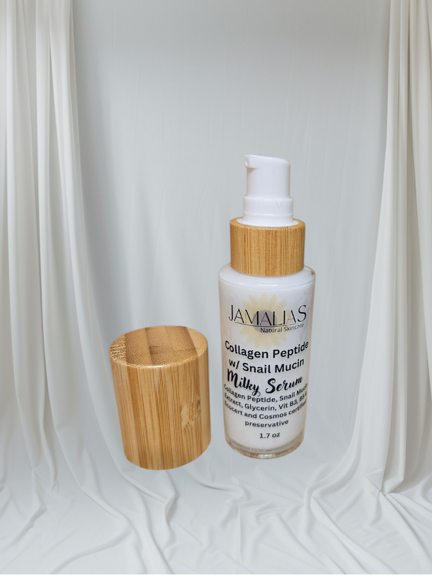 Collagen Peptide w/ Snail Mucin Milky Serum