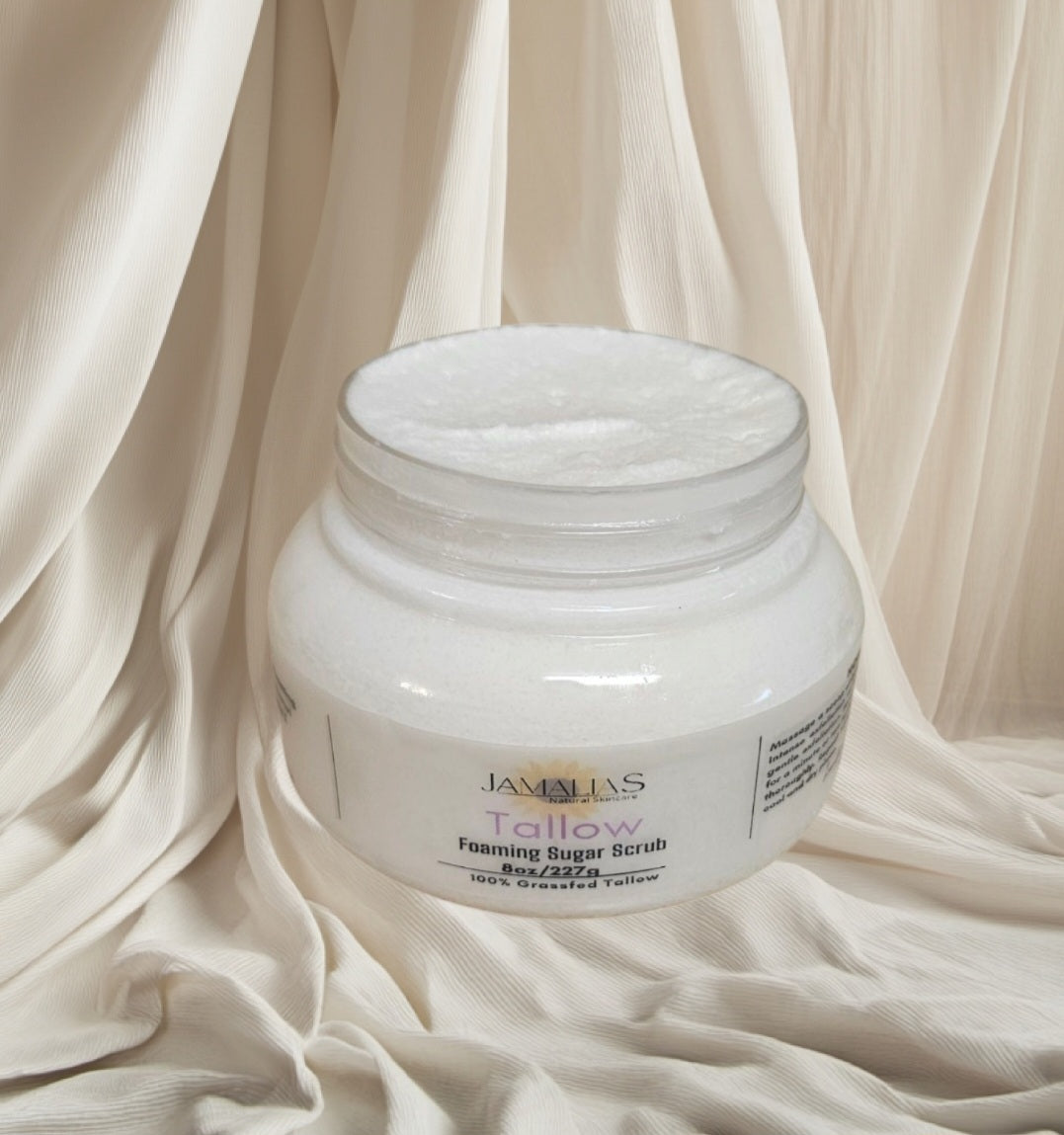 Tallow Foaming Scrub