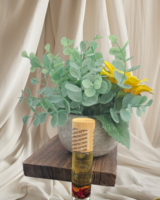 Rose Oil under eye