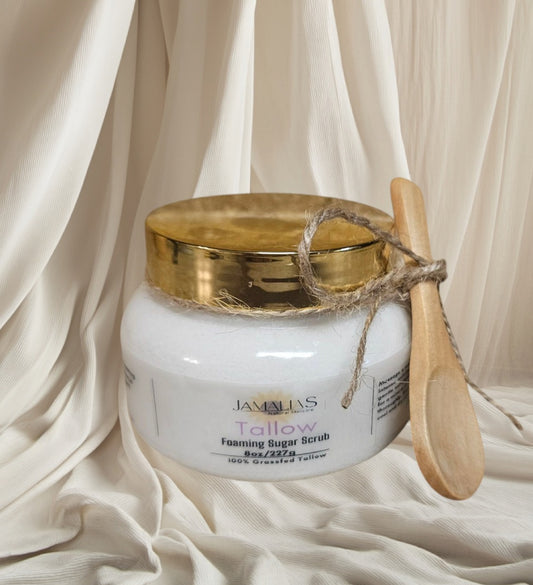 Tallow Foaming Scrub