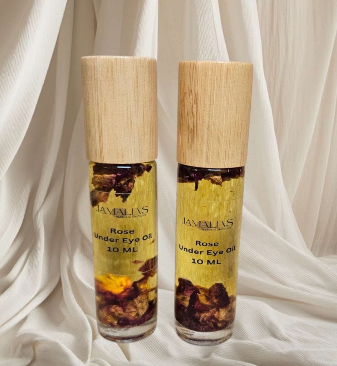 Rose Oil under eye